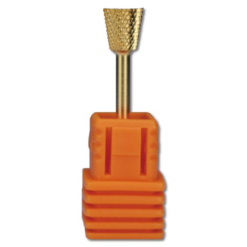 C & I 4 Week Backfill Carbide Nail Drill Bit for Electric Manicure Drill Machine (4 Week Inverted, Silver)