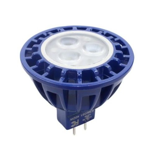 Brilliance MR16 LED Bulb 5 Watt, 3000K, 60 DEG, 8-­‐25VAC, Dimmable, 0.8A Max Current