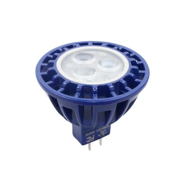 Brilliance MR16 LED Bulb 5 Watt, 3000K, 60 DEG, 8-­‐25VAC, Dimmable, 0.8A Max Current
