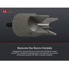 Hornady 4 Blade Outside Diameter Deburring Tool 050173 - Case Prep Reloading Tool Removes Burrs from The Case Mouths for Accurate Bullet Seating -Chamfer Tool Bit for Use with Case Prep Tools