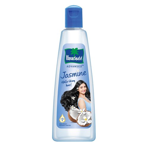 Parachute Advansed Jasmine Enriched Coconut Hair Oil with Vitamin-E | For Scalp Nourishment| Stronger, Softer, Silkier Hair |Non-Sticky | All Hair Types| 10.1 Fl.oz.