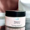 Vitamin C Eye Cream with Green Tea & Caffeine to Reduce Puffiness & Discoloration - Brighten & Hydrate - Banish Dark Circles & Reveal Youthful Eyes - 1 oz Glass Jar