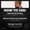 Golden Grooming Co. 3-in-1 Men's Body Wash - Hair & Beard Shampoo - Cleanses, Hydrates, Softens - Body Wash for All Skin Types - Refreshing Scent - 4FL Oz (Pack of 2)