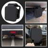 Dorhea Trailer Hitch Tube Cover 2'' Rubber Hitch Tube Cover Plug Cap Insert 2 inch Receivers Class 3 4 5 for Dodge Ram Porsche Benz Toyota Ford Jeep Chevrolet Nissan ATV UTV Polaris - Black