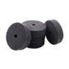 𝐋𝐮𝐨 𝐤𝐞 5 Pcs 3'' Quick Changed Fiber Buffing Wheel 3/8'' Arbor Hole Replacement Fiber Polishing Wheel for Bench Buffer/Bench Grinder