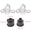 Tailgate Hinge Kit with Bushing for Frontier 2005 2006 2007 2008 2009 2010 2011-2015 2016 2017 2018 2019 2020 2021 93470ZP51A 93471ZP51B Left&Right Rear Gate Hinge 2PC