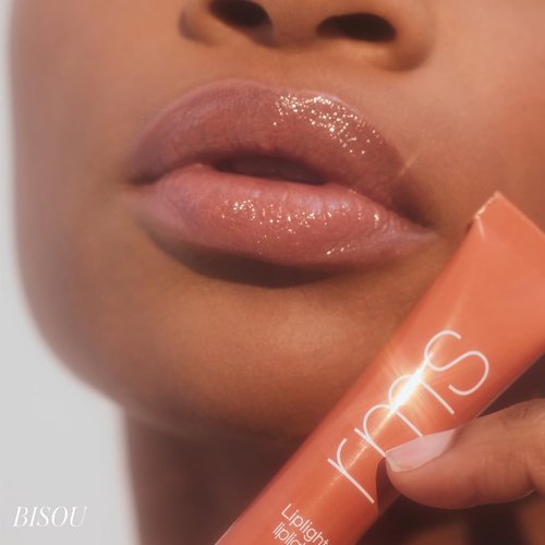 Liplights Cream Lip Gloss - Bisou by RMS Beauty for Women - 0.31 oz Lip Gloss