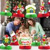 9pcs Christmas Table Decorations,Christmas Honeycomb Centerpieces Whoville Christmas Decorations Christmas Birthday Party Decorations Christmas Party Supplies Christmas Decor