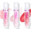 3PCS Plumping Lip Oil With Chili Extract - Fuller Lips Instantly! Ultra-Hydrating & Nourishing, Glossy Finish Lip Glow Oil, Lip Plumping Booster Plump, Smooth, Define Your Lips Naturally (#01#02#04)
