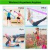 GOAITOU Resistance Bands, Elastic Exercise Bands for Working Out, Physical Therapy, Recovery, Yoga, Pilates, Strength Training