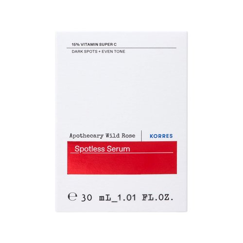 KORRES | Apothecary Spotless Serum | 2-Phase Booster, Wild Rose Oil with Super Vitamin C | 30 ml, Dermatologically Tested