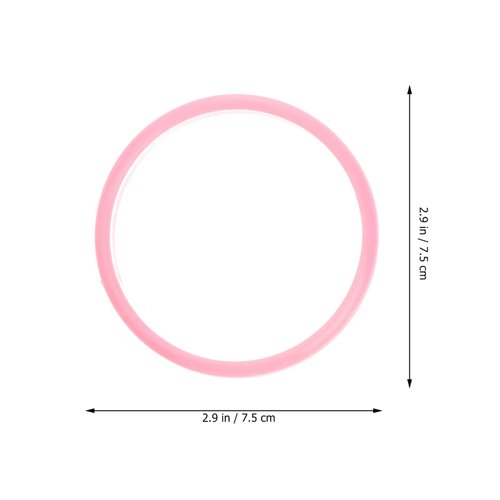 BESTOYARD Plastic Bangle Bracelets New Years Eve Party Supplies Candy Color Bracelet Party Favors Pack for Birthday Party (Random Color)