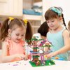 Tree House Building Set Compatible with Lego Friends, 504 PCS Forest House Building Kit Birthday Gift for Kids Girls Boys Age 6-12 Years（7652）
