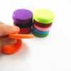 100PCS Diameter 1.18 inches Round Essential Oil Diffuser Locket Necklace Refill Pads Thickened Washable Absorbent Felt Pads(30X30MM)