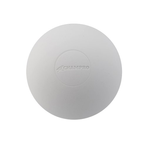 CHAMPRO Premium Rubber NOCSAE Lacrosse Balls, Regulation Colors, Sets of 3, 6, and 12.