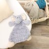 Ellery Elephant Grey Children's Plush Rattle Blankie