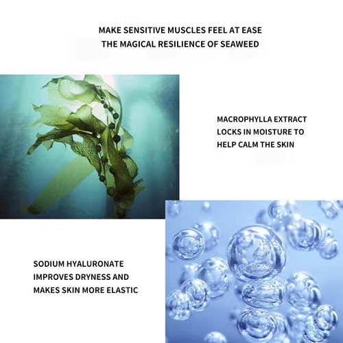 BLUE LOVE Astaxanthin Seaweed Face & Body Lotion, Anti-Aging Hydration Facial Lotion Moisturizer Skincare for All Skin Types