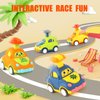 QSONSELL Car Toys for Toddlers 1-3 One Year Old Boy Birthday Gift for Boys Girls Pull Back City Vehicle Toys Party Favors for Kids