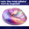 32 Pack Galaxy Slime Kit, Non-Sticky Mess-Free, Stress Relief Sludge Toy, Christmas Stocking Stuffers, Classroom Prize, Goody Bag Fillers, Slime Party Favors for Kids 4-12
