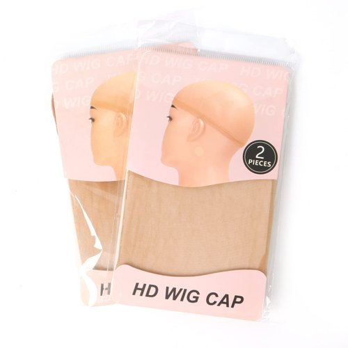 lianlian Hair Wig Caps, 4Pcs Hd Wig Caps Nude Stocking Caps for Wigs Transparent Wig Cap Stretchy...