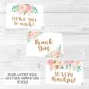 24 Floral Thank You Cards With Envelopes Bulk - Housewarming Thank You Cards Wedding Thank You Cards With Envelopes Kids, Baby Shower Thank You Cards Graduation Thank You Notes With Envelopes Set