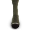 USA Made - Boot Socks - Micro Weight Full Cushion - Hunting Socks - Merino Wool - Mountain Heritage - Olive Drab - Medium