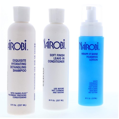 Nairobi Exquisite Hydrating Detangling Shampoo and Conditioner Set