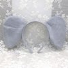 4 Pcs Halloween Elephant Ears Headband Nose Bow Tie Tail Gray Elephant Hair Hoops Women Bowtie Animal Headpiece Hairband Hair Bands Cosplay Dress Up Masquerade Baby Shower Birthday Party Accessories