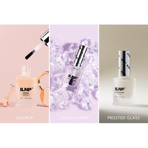 ILNP Essentials Bundle - Base & Top Coat Nail Polish Trio