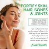 Maxi Health Collagen Powder - Collagen Protein Powder - Marine Collagen Powder for Women & Men - Type I Unflavored Fish Collagen Hydrolyzed Collagen Protein - Hair Growth & Skin Supplement (10.75 oz)
