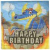 Creative Converting Dragon Happy Birthday Lunch Napkins Party Supplies, Multicolor