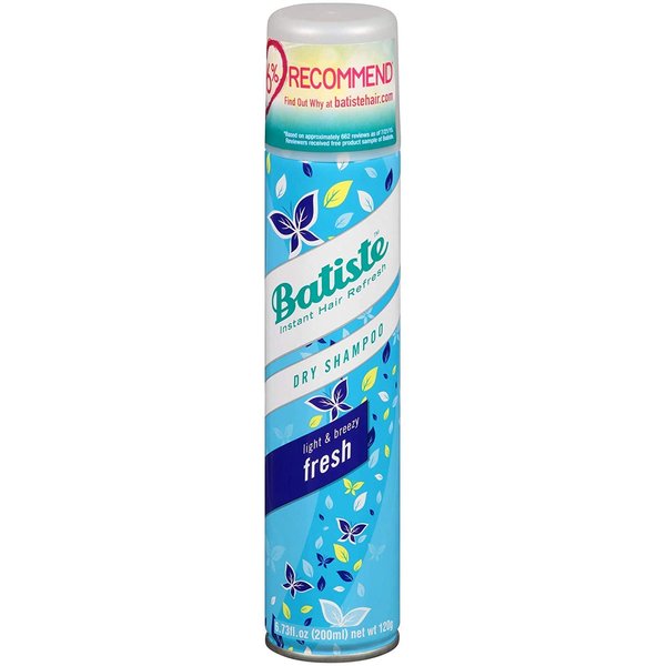 Batiste Dry Shampoo, Fresh (Cool & Crisp) 6.73 fl oz (Pack of 4)