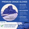 ProCure [200 Count Disposable Nitrile Gloves X-Small - Powder Free, Rubber Latex Free, Medical Exam Grade, Non Sterile, Ambidextrous - Soft with Textured Tips - Cool Blue