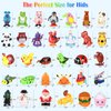 CIUGEO 32 PCS Assorted Wind-up Toys for Kids, Bulk Windup Animals Walking Jumping Swimming Flipping Clockwork Toys for Kids Clossroom Party Favors, Birthday Gifts