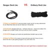 Bungee Dock Lines Shock Bungee Docking Rope Stretchable Boat Accessories Mooring Rope with Clip and Foam Float Perfect for Jet Ski, SeaDoo, Yamaha WaveRunner, Kayak, Pontoon(4ft -5.5ft)-2 Pack