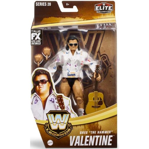 WWE Wrestling Elite Collection Legends Series 20 Greg "The Hammer" Valentine Action Figure