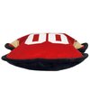 The 1st Ever Tough but Smooth Dog Toy NFL SAN Francisco 49ERS Football Jersey Tough Pet Toy. A Premium Quality Doggie Toy with Built-in Squeaker. Sports Fans Favorite Chew Toy