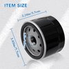 AM125424 Oil Filter Cleaner for John Deere GY20577/Tecumseh 36563/Briggs & Stratton 492932 492932S 696854 795890 842921 695396 Lawn Mower 49065-7007
