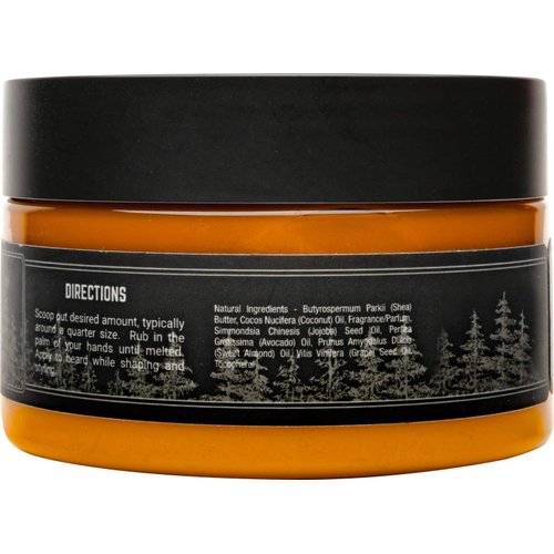 Live Bearded: Beard Butter, Made in USA - Legend, 3oz - Beard Leave in Conditioner- Beard Care to Moisturize, Style, Condition - Beard Softener with Shea Butter & All-Natural Ingredients