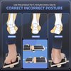 Ankle Foot Strengthener Exerciser for Sprained. Single Leg Balance Board, Posture Corrector, Foot Stretcher for Plantar Fasciitis Relief. Patent Pending