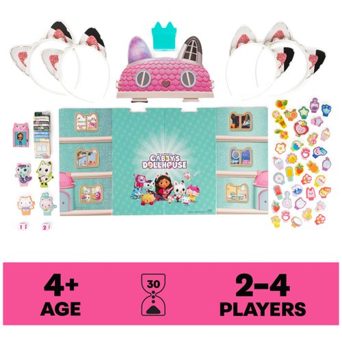Spin Master Games, Gabby’s Dollhouse, Meow-Mazing Board Game, Board Game for Kids, Family Games, Preschool Game for Families & Kids Ages 4+