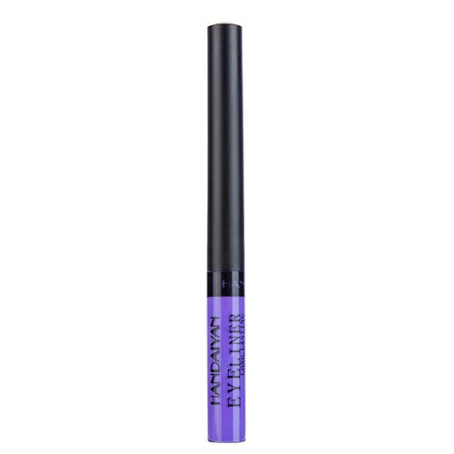 DekRion Liquid Eyeliner, Matte Colored Eyeliners, Purple Eyeliner, White Black Red Brown Green Purple Waterproof High-pigmented Colorful Eyeliners Eye Makeup,1PC Purple