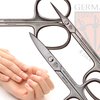 3 Swords Germany Solingen - Nail scissors and EXTRA fine Cuticle scissors - MEGASET - stainless steel, extra sharp - Made in Germany
