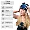 Coldest Form Fitting Gel Ice Headache / Migraine Relief Hat, Cold Therapy Migraine Relief Mask, Comfortable & Strechable Ice Pack Eye Mask for Puffy Eyes, Tension, Sinus & Stress Relief
