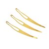 3 Pieces Dreadlocks Crochet Hooks Interlocking Tool for Locs Sisterlock Crochet Hook Tool Tightening Accessory Hair Tool for Dreadlocks (Gold)