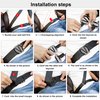 Qijk Seat Belt Clips Seat Belt Adjuster Car Seat Belt Buckle Adult Children Pregnant Women Comfortable Universal Shoulder and Neck Seat Belt Positioner Latch