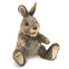 Folkmanis 3130 Small Cottontail Rabbit Hand Puppet, One Size, Multicolor