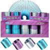 The Dreidel Company Metal Coil Spring, Goody Bag Fillers, Party Favor for Kids, Variety of 2.4" (60mm) Individually Boxed (3-Pack)
