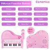 Conomus Piano Keyboard Toy for Kids-1 2 3 Year Old Girls First Birthday Gift -24 Keys Multifunctional Musical Electronic Toy Piano for Toddlers