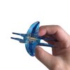 Funny Big Starfish Hair Clip,Acetate Hair Clip,Big Claw Clip for Women,Blue, 1 Count (Pack of 1)